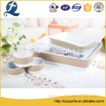 Factory wholesale oven safe ceramic bread baking tray